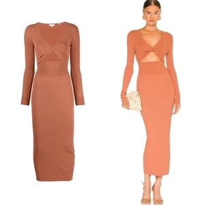 ALC Madison Twist Cut Out Dress
